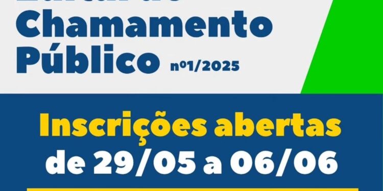 Abertas as inscrições para o edital de chamamento público da Política Nacional Aldir Blanc em MuriciSerão contemplados 69 projetos culturais em 14 categorias. Inscrições seguem até o dia 6 de junhoA Prefeitura de Murici convoca toda classe artística e representantes de segmentos culturais para participarem do edital de chamamento público para a Política Nacional Aldir Blanc (PNAB) de fomento à cultura. O edital, publicado pela Prefeitura de Murici, por meio da Secretaria Municipal de Esporte e Cultura, já está disponível.