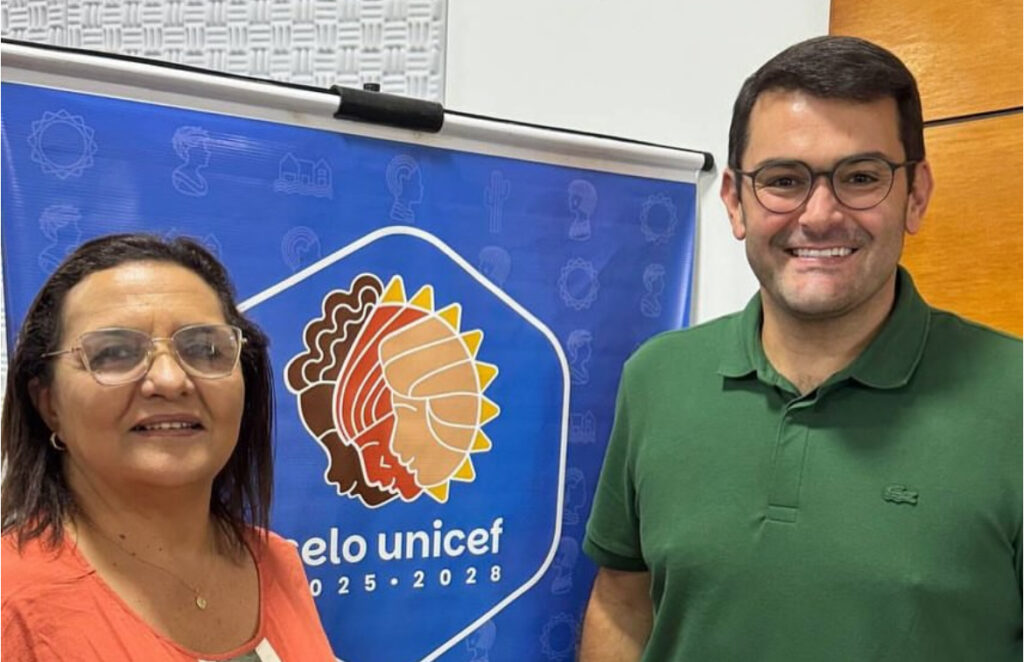 Prefeito André Almeida representa Mar Vermelho no lançamento do Selo UNICEF 2025 a 2028