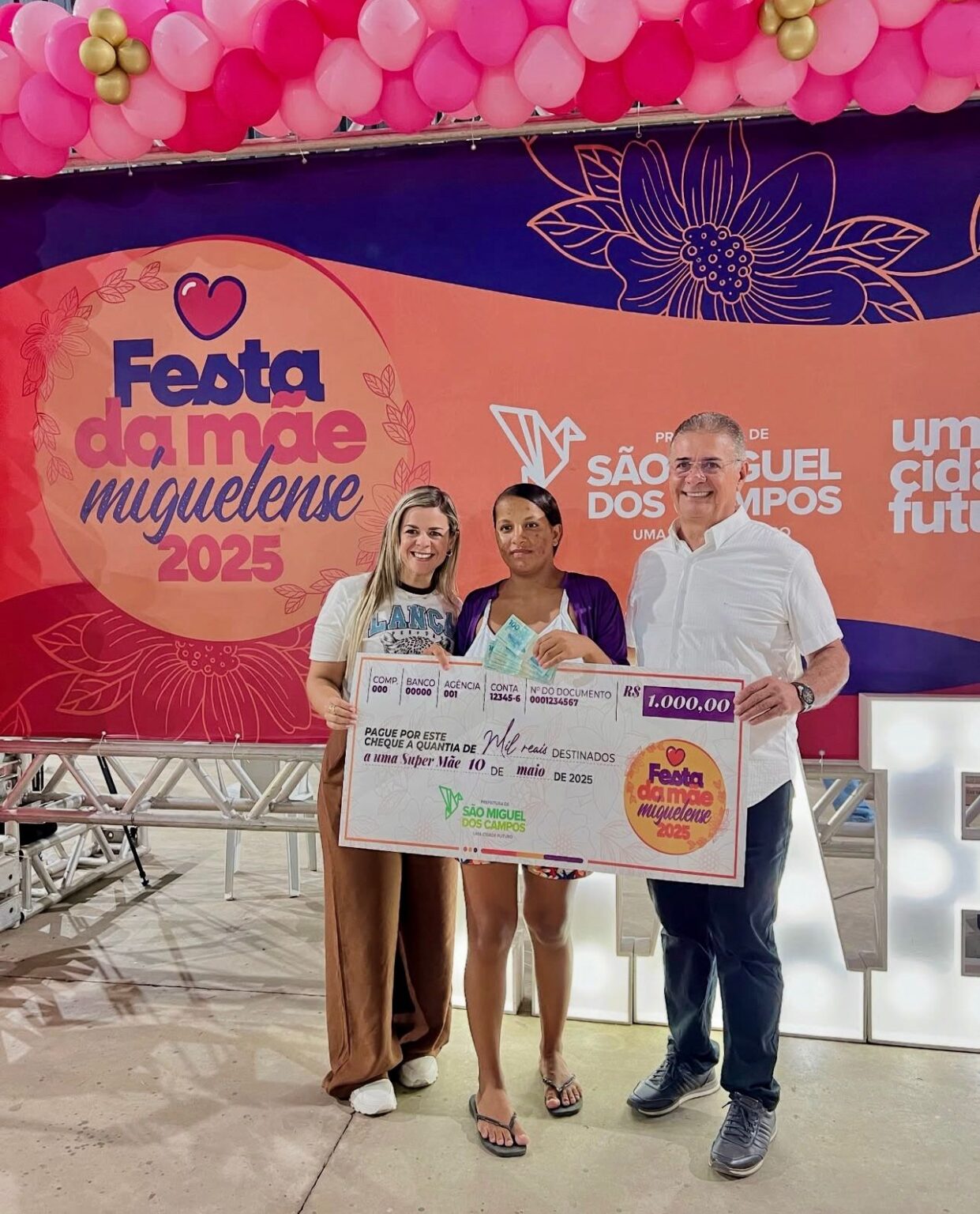 Festa da Mãe Miguelense é celebrada com sorteio de prêmios e muita emoção