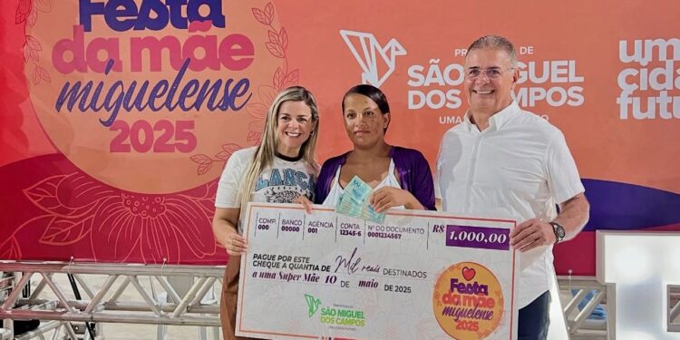 Festa da Mãe Miguelense é celebrada com sorteio de prêmios e muita emoção