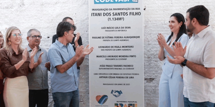 Prefeitura de Campo Alegre realiza a inauguração de mais de 4 mil metros quadrados de pavimentação