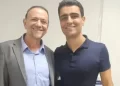 Candidato de Lula à presidência do PT é recebido por Paulo Dantas e JHC em Maceió