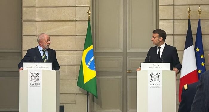 Lula apela a Macron por acordo entre Mercosul e União Europeia: “Abra o coração”