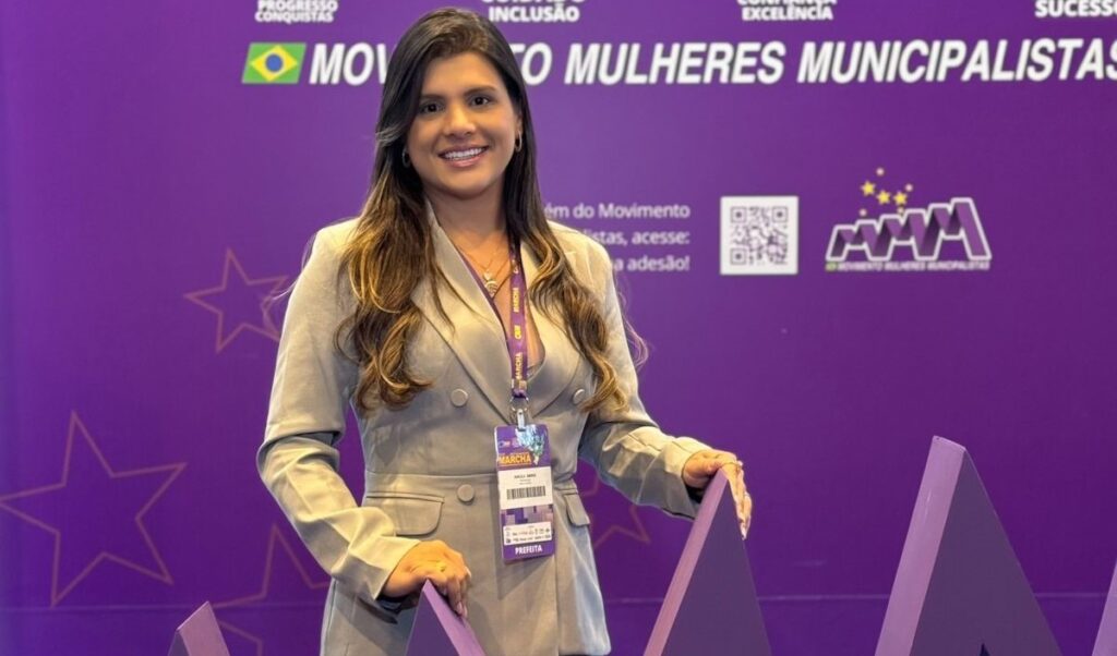 Prefeita Marcela Gomes tem 91% de aprovação em Novo Lino