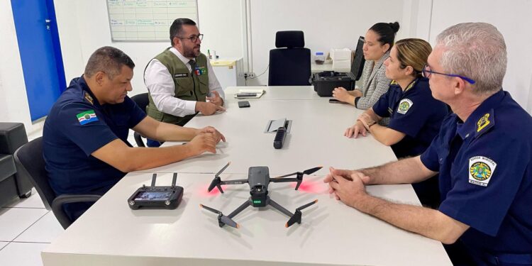 Leonardo Dias discute segurança do São João Massayó e revitalização do Jaraguá em reunião com a Guarda Municipal