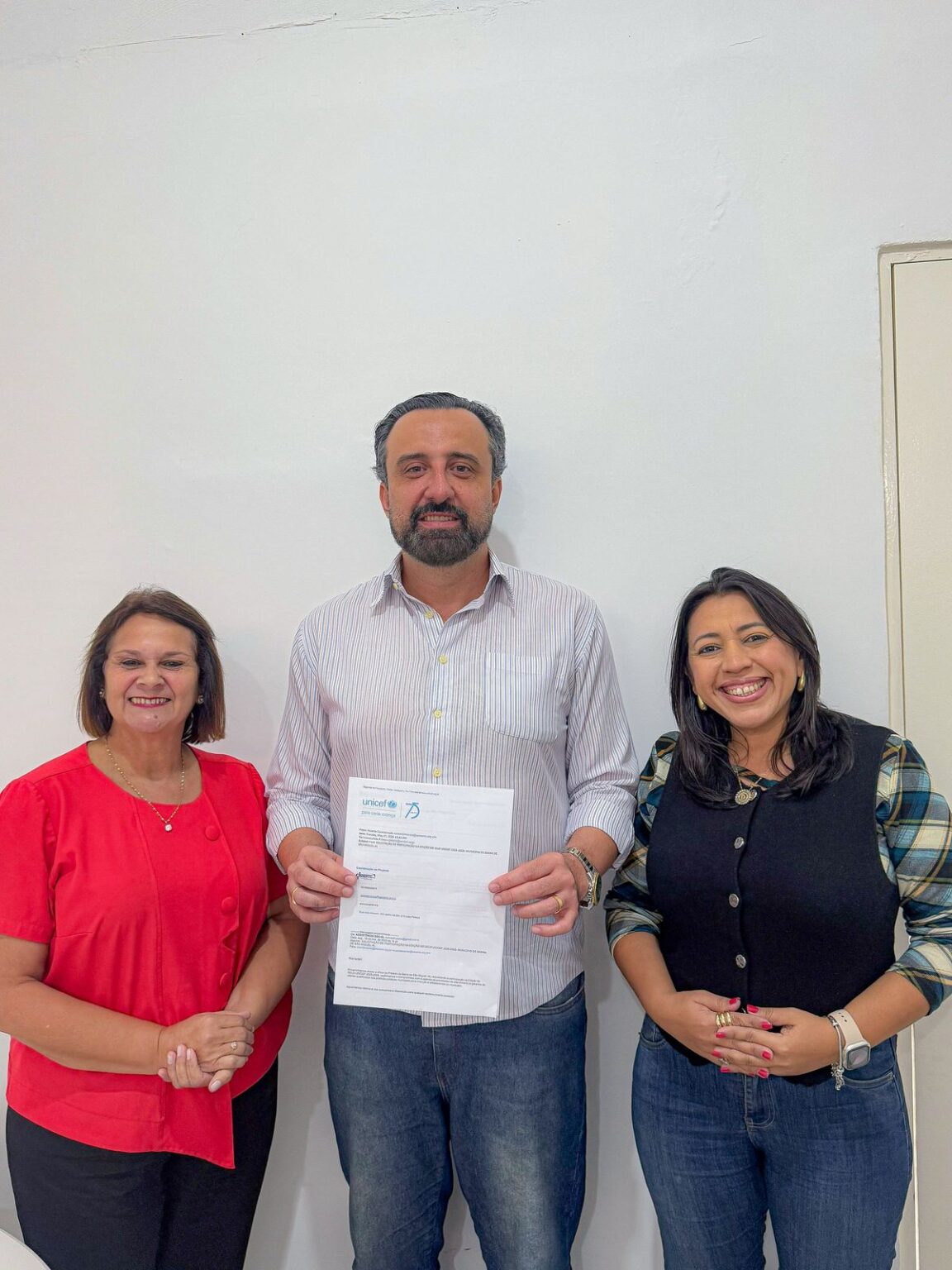 Barra de São Miguel agora faz parte do Selo UNICEF – edição 2025-2028