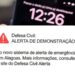 Maceió terá alerta sonoro da Defesa Civil em celulares neste sábado (14)