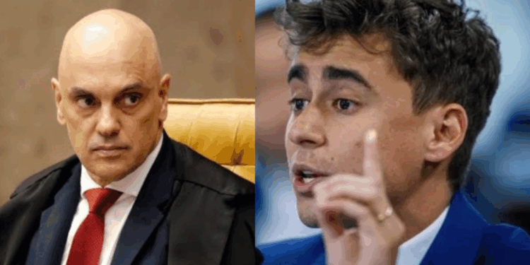 Nikolas reage a decisão de Moraes que pode levar Bolsonaro à prisão