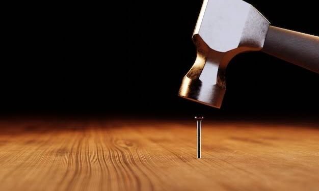 Ou o prego entra ou a tábua racha