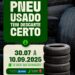 Indústria alagoana participa da campanha “Pneu Usado Tem Descarte Certo”