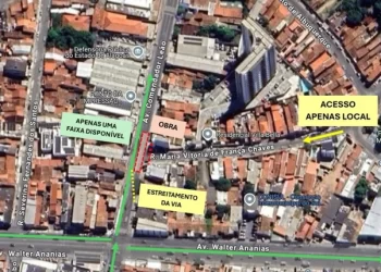 Obra da BRK vai interditar trecho da Comendador Leão, no Poço