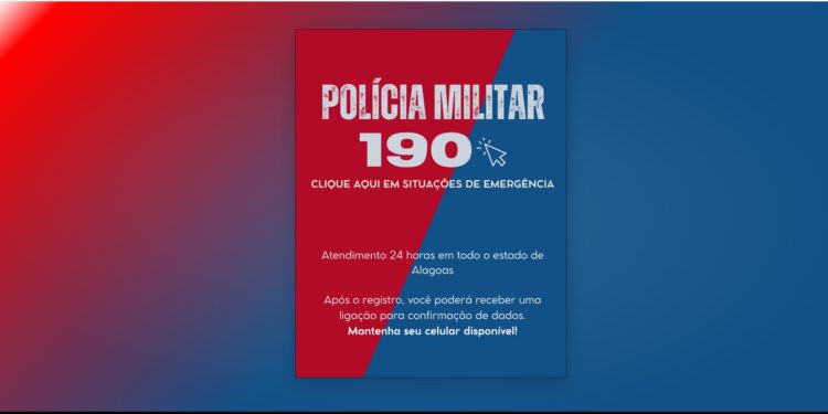 SSP de Alagoas lança plataforma online para acionar o 190; saiba como usar