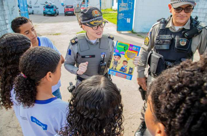 PM promove Operação Paz nas Escolas e apresenta campanha ‘Viu. Denunciou. Protegeu’