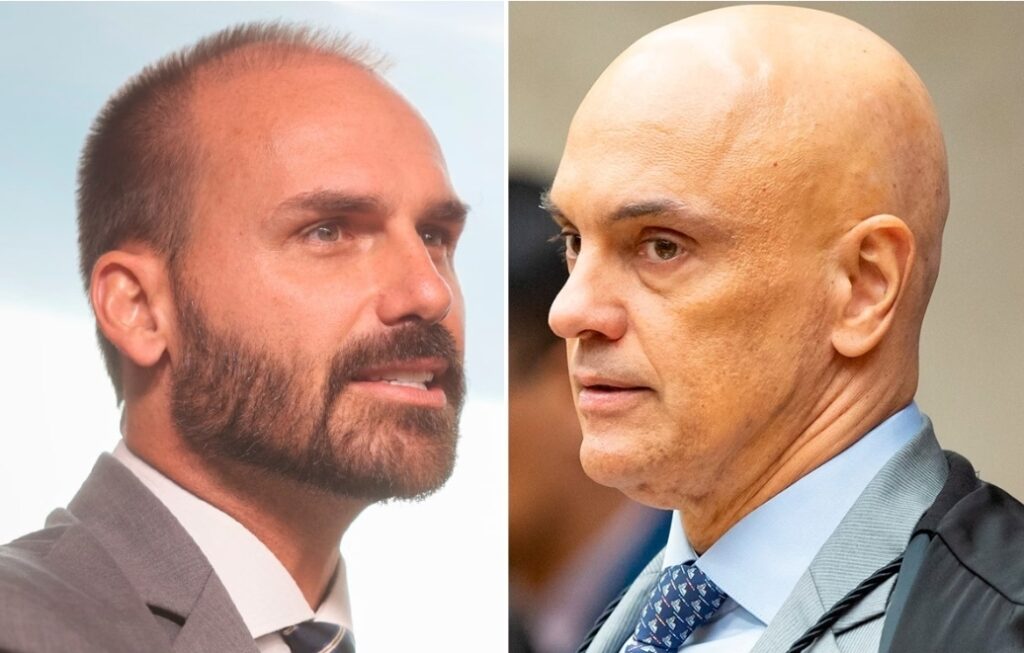 Eduardo Bolsonaro ameaça Moraes: “Irei às últimas consequências”