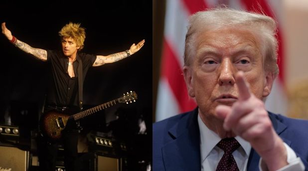 Vocalista do Green Day diz que Donald Trump é “um completo idiota”
