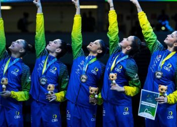 Mundial de GR: Brasil conquista prata inédita no conjunto geral