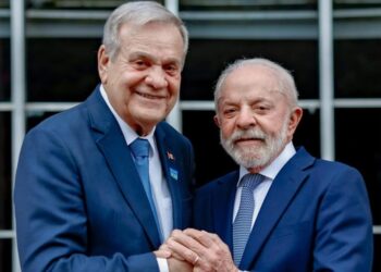 Em reunião com Lula, Lessa critica tarifa dos EUA e defende o Brasil