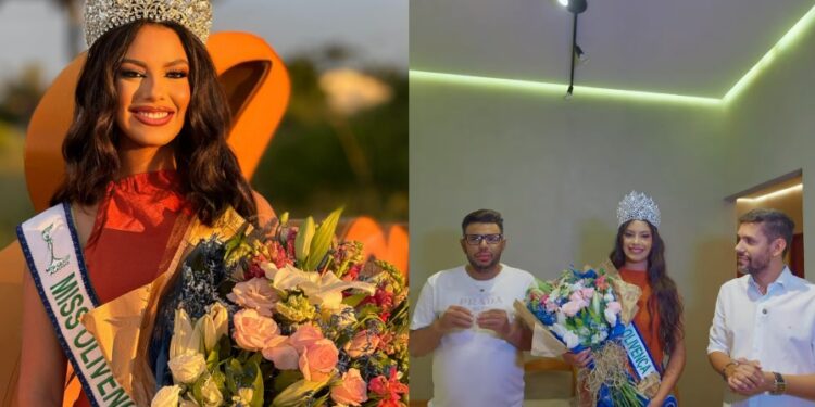 Prefeito de Olivença aclama Miss Olivença 2025