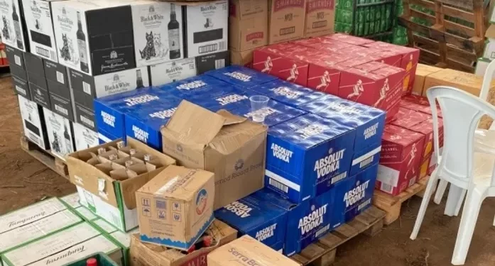 Sefaz apreende R$ 1 milhão em bebidas alcoólicas sem nota fiscal durante preparação para show em Arapiraca