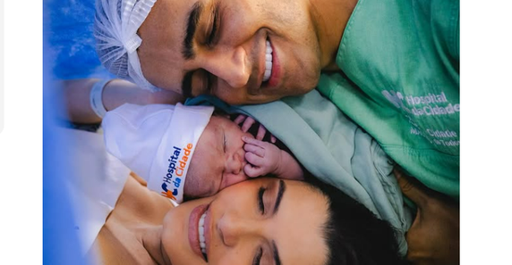 Nasce no Hospital da Cidade o segundo filho de Marina Candia e JHC