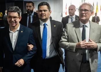 Renan e Alcolumbre se unem em meio a bloqueios promovidos por bolsonaristas no Senado