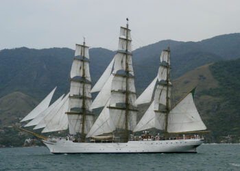 Maceió recebe o Navio-Veleiro “Cisne Branco” durante as comemorações da Independência