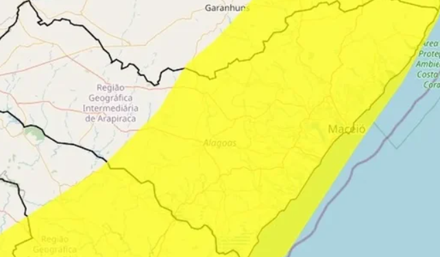 Temperaturas em Alagoas podem chegar a 30ºC nesta segunda-feira (22)