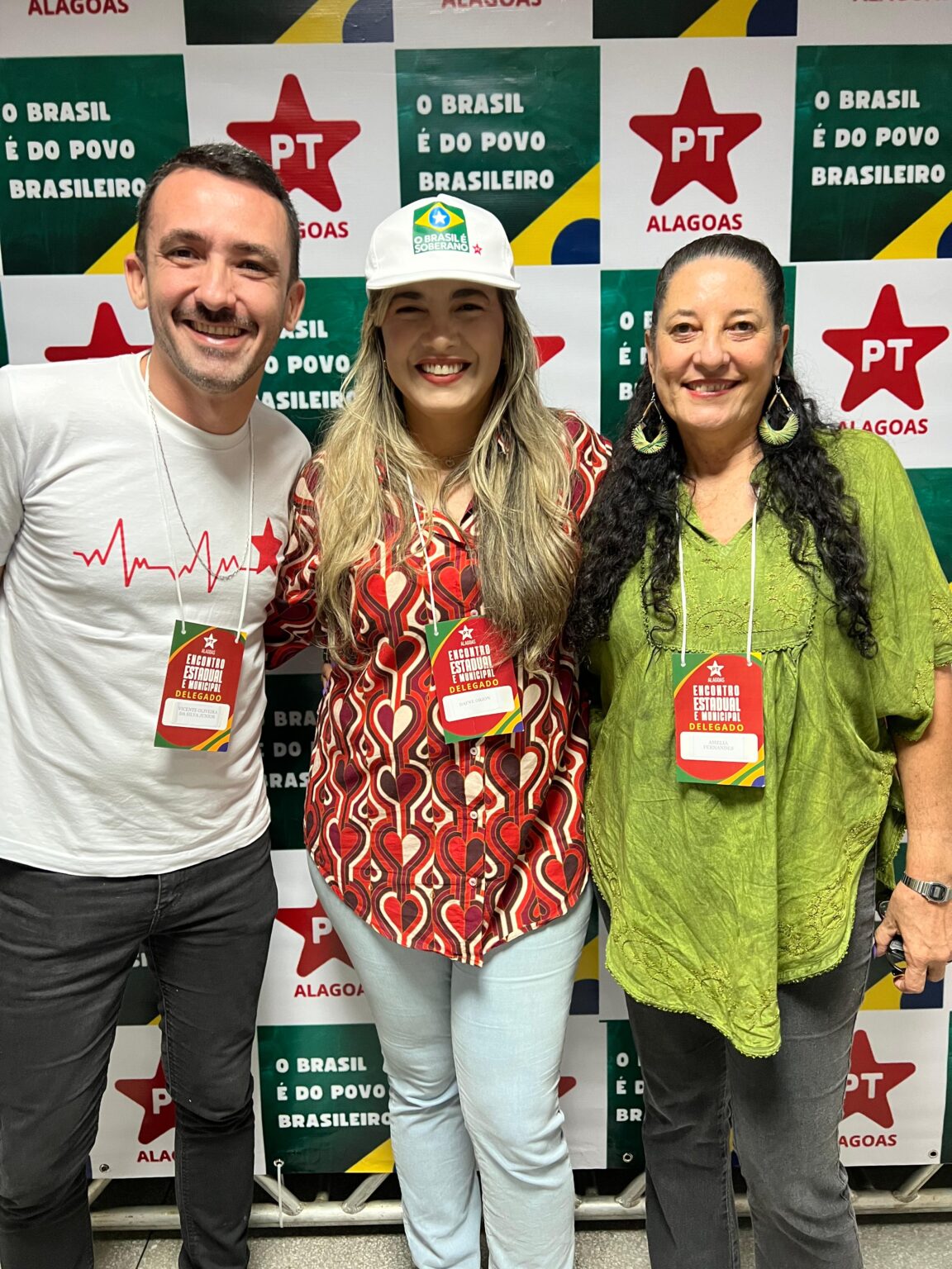 Dafne Orion destaca união e renovação durante posse da nova direção do PT Alagoas