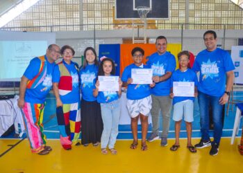 Alunos da rede municipal de ensino de Porto de Pedras participam de gincana preparatória para o SAEB