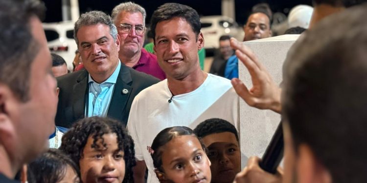 Samyr Malta participa de inaugurações com prefeito JHC