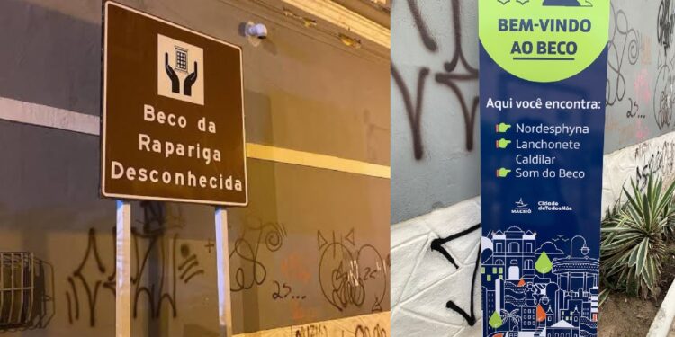 De “Beco da Rapariga” a “Beco”: Mudança de placa em Maceió revolta internautas e ativistas