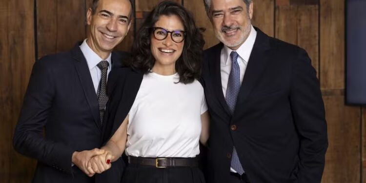 William Bonner se despede do ‘Jornal Nacional’; Renata Vasconcellos e César Tralli formarão nova dupla