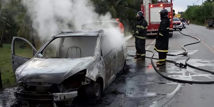 Bombeiros registram aumento de 130% em incêndios veiculares em Alagoas