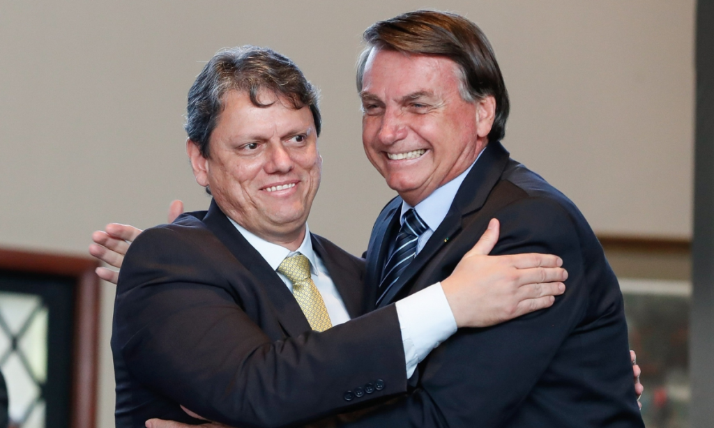 Bolsonaro apoia Tarcísio para eleição presidencial