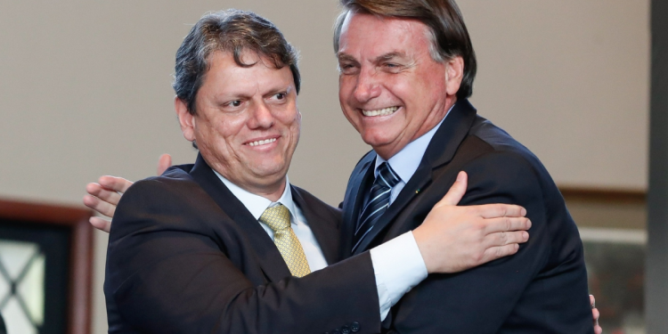 Bolsonaro apoia Tarcísio para eleição presidencial