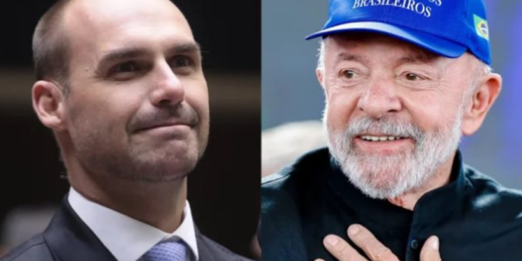 Lula debocha de Eduardo Bolsonaro e solta apelido polêmico