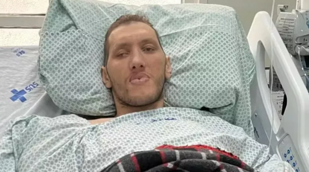 Homem mais alto do Brasil, Ninão amputa perna esquerda em Campina Grande