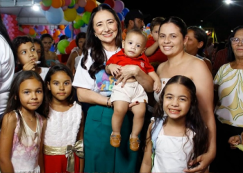 Dois Riachos realiza Ação Criança com a escolha da “Bebê Prefeita” e muita diversão na praça