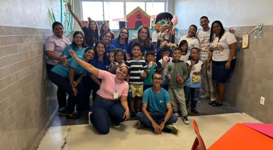 Alunos de faculdade particular realizam projeto de extensão no Gigantinhos Alunos de faculdade particular realizam projeto de extensão no Gigantinhos