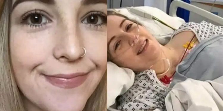 Mulher de 23 anos faz alerta após hábito de estalar o pescoço romper uma artéria principal e deixá-la paralisada