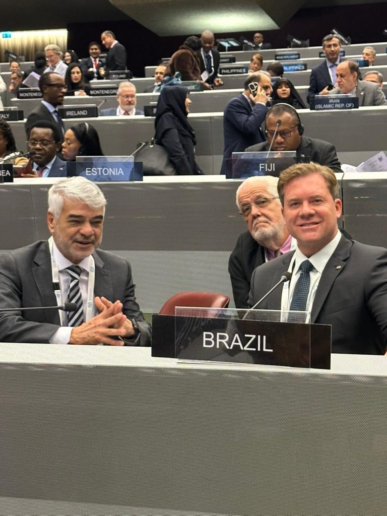 Marx Beltrão representa o Brasil na 151ª Assembleia da União Interparlamentar, na Suiça