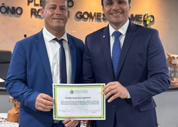 Deputado Alexandre Ayres recebe Título de Cidadão Honorário de Capela