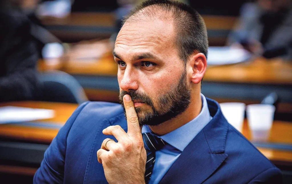 STF inicia análise de denúncia contra Eduardo Bolsonaro por suposta coação em processo do pai