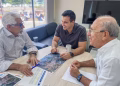 Prefeito Ronaldo Lopes se reúne com DNIT para acompanhar obras da ponte Penedo-Neópolis