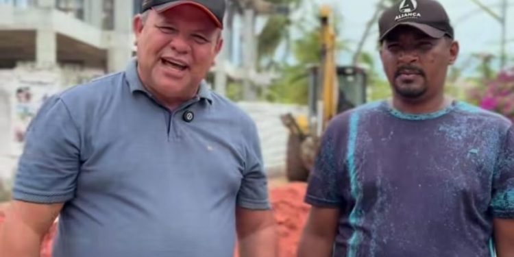 Prefeito Jadson Lessa anuncia início de calçamento em via turística de São Miguel dos Milagres