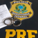 PRF cumpre mandado de prisão em Canapi e detém passageiro de veículo