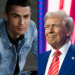 Cristiano Ronaldo elogia Donald Trump: ‘Alguém que pode mudar o mundo’