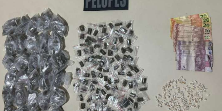 PM flagra tráfico em Arapiraca e Maceió