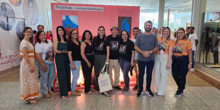 Piranhas fortalece protagonismo na Saúde Mental e participa de encontro do Projeto Nise Cores e Formas, em Arapiraca