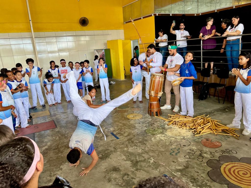 Projeto “Mais pela Educação” realiza abertura dos primeiros Jogos Internos em parceria com a Semed
